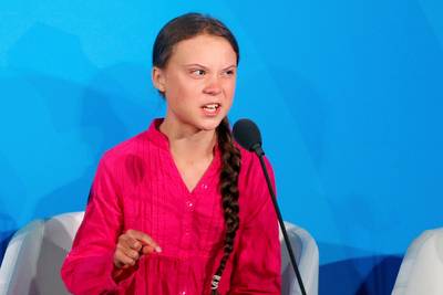 Greta Thunberg haalt uit na haatreacties: 'Ik snap niet dat volwassenen kinderen gaan bedreigen’