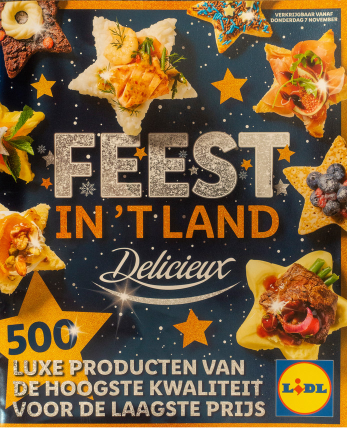 Lidl onder vuur vanwege ‘bannen kerst’ in nieuwe folder Koken & Eten