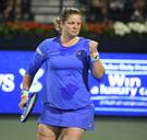 Kim Clijsters gaat strijdend onderuit tegen Muguruza bij rentree