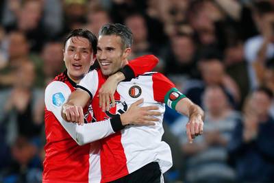 Van Persie ontbreekt tegen NAC en gooit alles op afscheid tegen ADO
