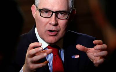 Is Pruitt de volgende Amerikaanse politicus die op moet stappen?