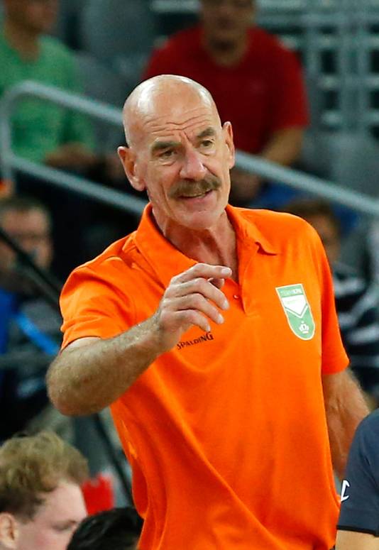 Bondscoach Toon van Helteren.