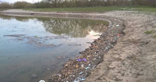 Burgercollectief Dreumel: ook plastic uit vuile bagger in Maas