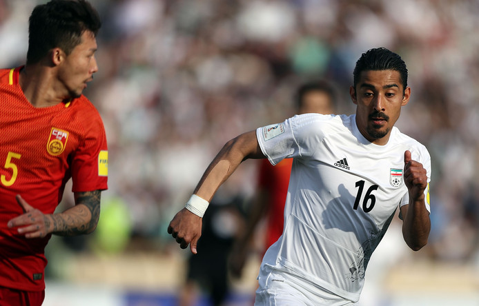 Reza Ghoochannejhad in actie tegen China.