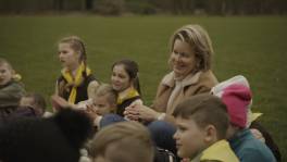 Koninklijk bezoek voor Oekraïnse scoutsgroep