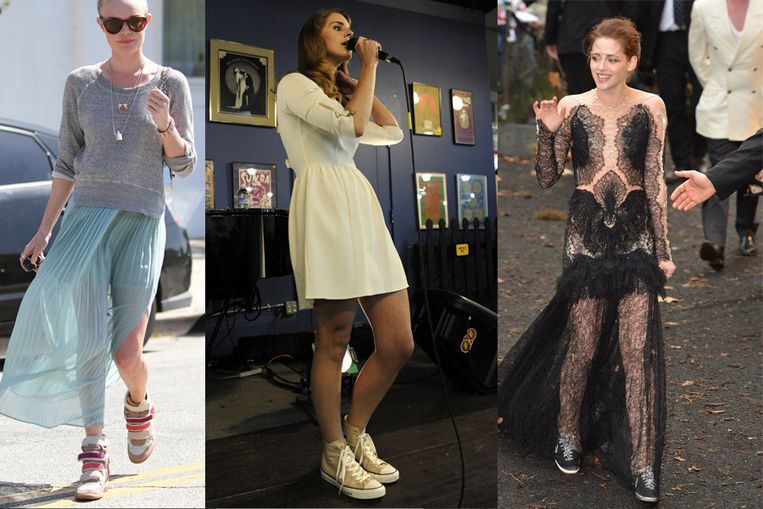 Van Modemisser Tot Trend Bij De Celebs Sneakers Rok Style