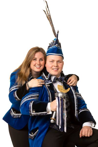 Prins Teun I en prinses Daphne in Budel-Schoot