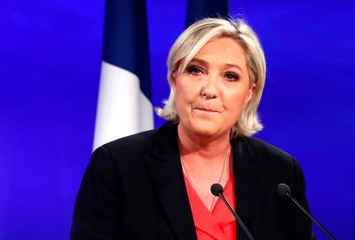 Marine Le Pen is ineens voor de euro