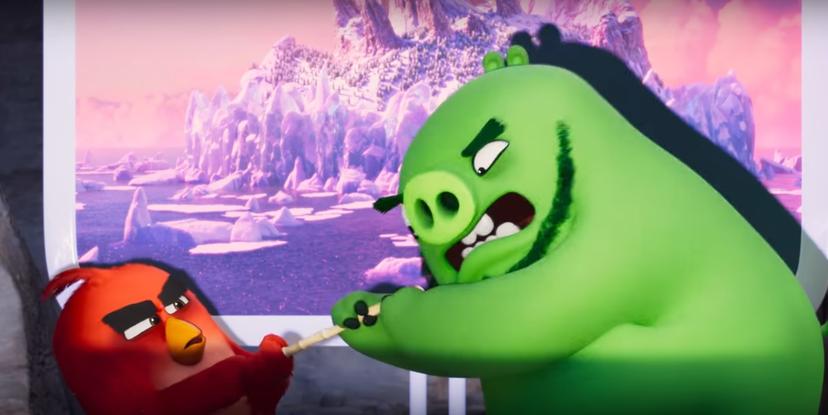 In de trailer voor The Angry Birds Movie 2 moeten de vogels en de varkens met elkaar samenwerken 