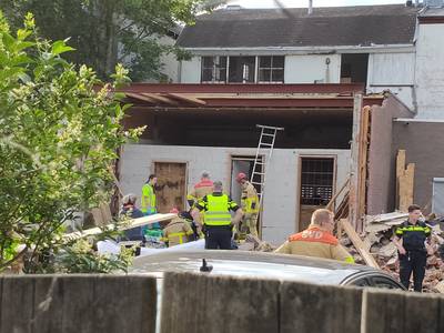 Pand in Apeldoorn stort deels in: één gewonde