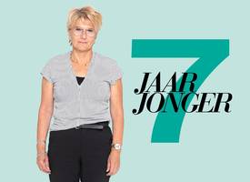 Van blond naar grijs: Tonnie (61) herkent zichzelf amper