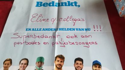 Samentegencorona Met Onze Posters Bedanken Jullie Alle Helden Van Nu Binnenland Hln Be