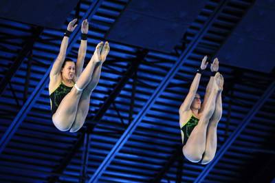 Jansen en Van Duijn zesde bij synchroonspringen