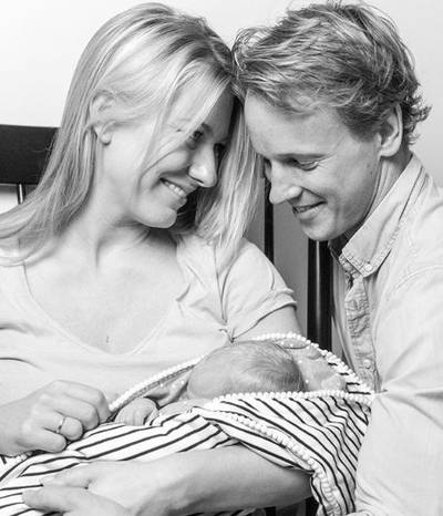 Epke Zonderland vader geworden van Bert Eize