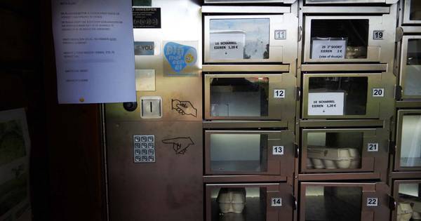 Briefje op eierautomaat: niets mis met de eieren van Jan Odink uit Lutten - De Stentor