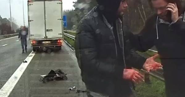 'Temptation-Island' Joshua deelt beelden van autocrash vlak bij Zeeuws-Vlaamse grens - BN DeStem