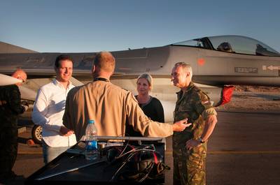 Vier mogelijke missers F-16's in Irak en Syrië