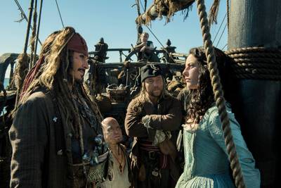 Nieuwe 'Pirates' meest bezochte film van dit jaar