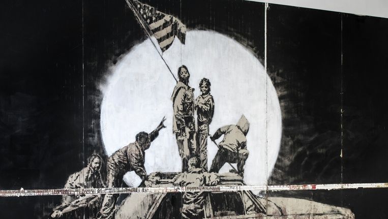Art of Banksy gedijt bij herhaling, maar een sensatie is het niet | Het  Parool