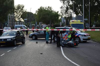 Scooterrijder gewond na achtervolging in Arnhem