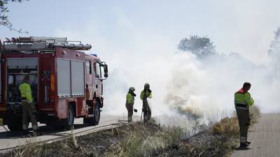 Brand in berm Oploo woedde op vijf plaatsen