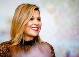 Koningin Máxima draagt hippe panterjurk (die we allemaal in de kast willen hebben!)