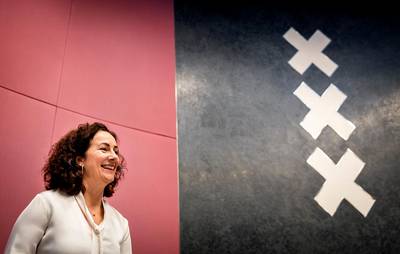 Amsterdamse krakers leggen rookbom bij woning Halsema