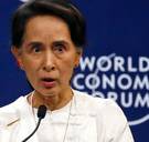 Myanmarese leider Aung San Suu Kyi: 