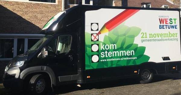 Verkiezingsbus zaterdag in kernen van Neerijnen