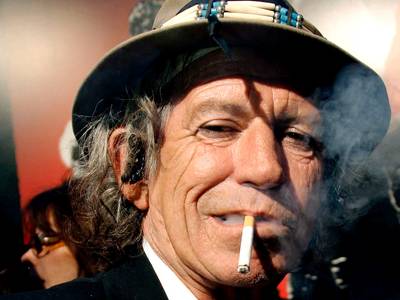Keith Richards laat de sterke drank staan
