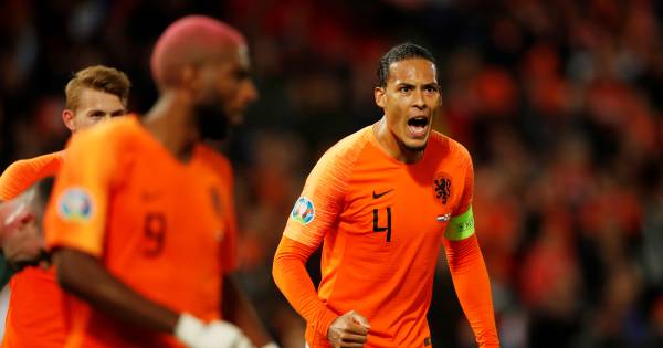 Oranje Op Rapport Onbetwiste Leider Van Dijk Neemt Oranje Bij De Hand Oranje Bd Nl