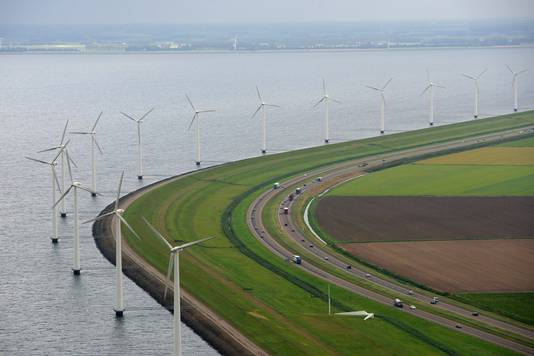 Van de Opslag Duurzame Energie (ODE) worden grote groene projecten gesubsidieerd, zoals de aanleg van windmolenparken op zee.