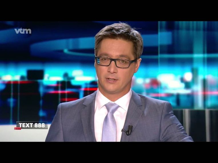 Nieuwsanker Stef Wauters ziet er vandaag anders uit, niet ...