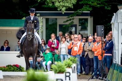 Dressuurteam op CHIO uitgeschakeld door pech