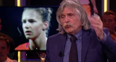Johan Derksen: Meisje Miedema zit uit haar nek te lullen