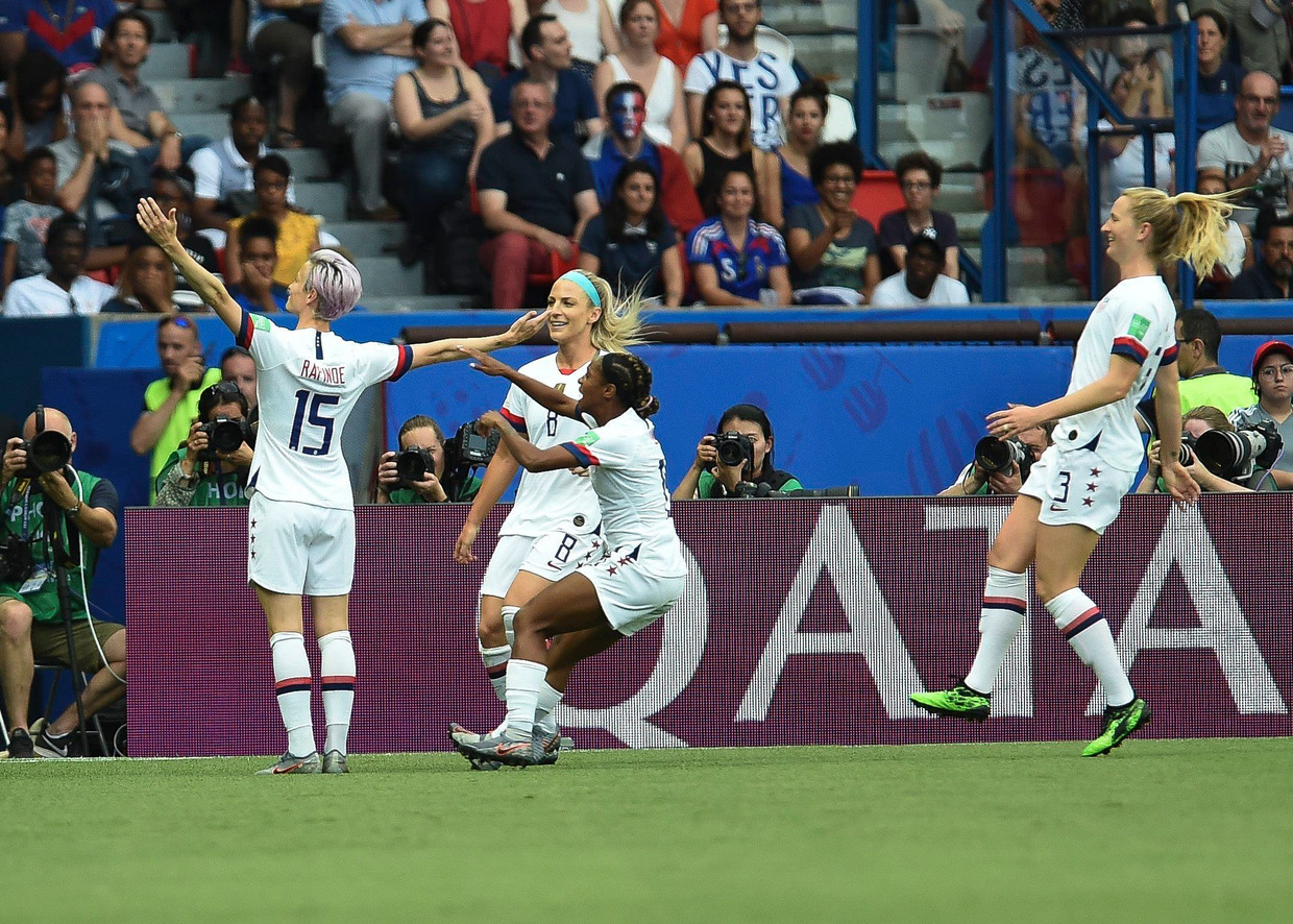 Megan Rapinoe is het voetbal ontstegen bij het WK in ...