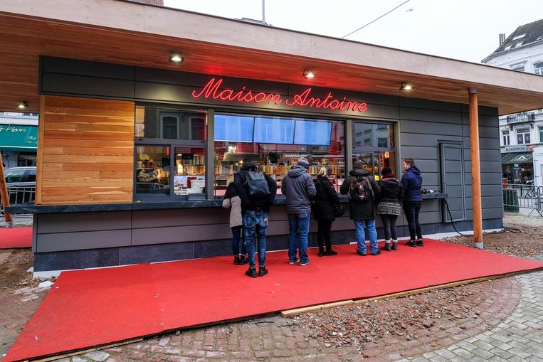 Frituur Maison Antoine Moderner Dan Ooit Brussel In De Buurt Hln