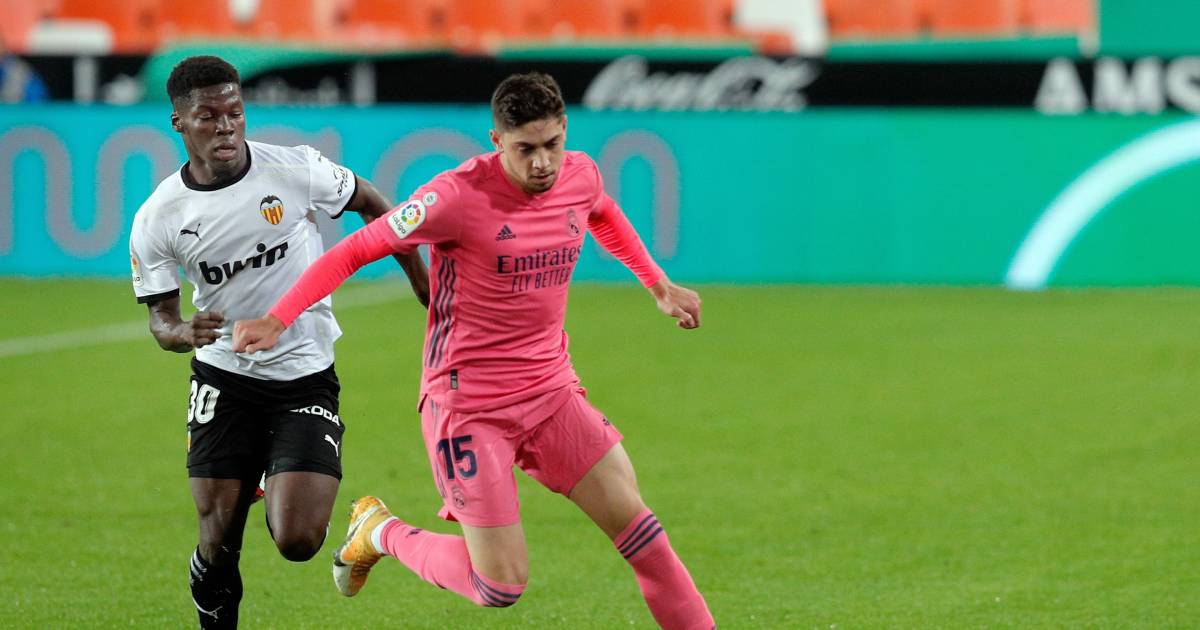 Tegenslag Real Madrid: onderbeen Valverde blijkt gebroken - De Gelderlander