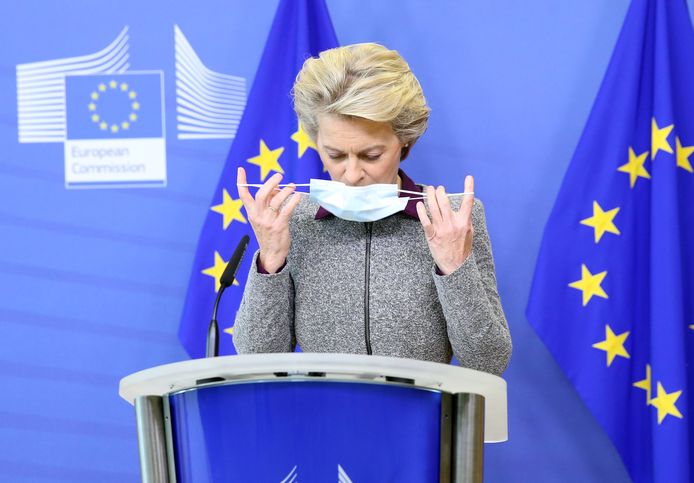 Ursula von der Leyen, voorzitter van de Europese Commissie.