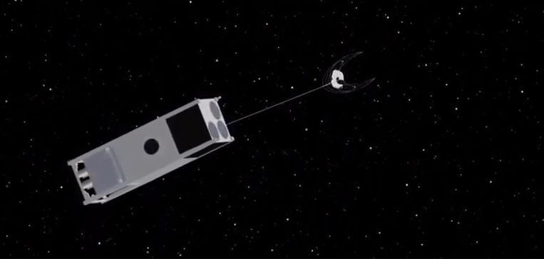 OSCaR is een nanosatelliet die uitgerust wordt met enkele sensoren en een grijparm.