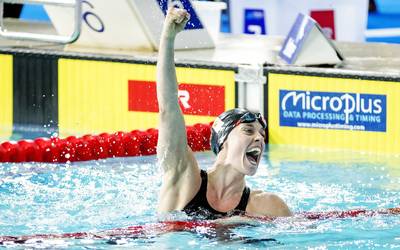 Zilver voor Heemskerk op 100 meter vrije slag