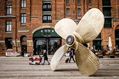 Natte voeten in Hamburg