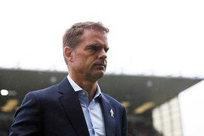 Frank de Boer op weg naar Atlanta