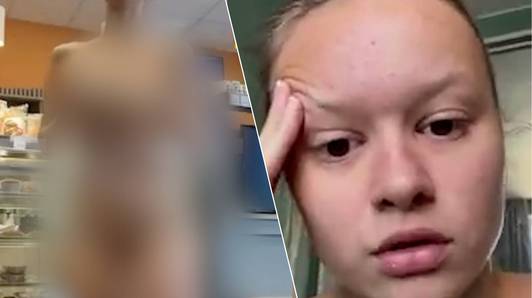 Russische influencer opgepakt nadat ze naakt door Moskou paradeert
