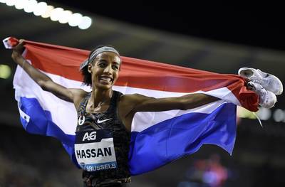 Sifan Hassan imponeert ook in Brussel op de 5000 meter