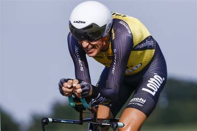 NK tijdrijden: Gesink trots op brons, Bouwman 'liet geen seconde liggen'