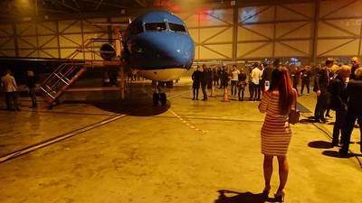 Laatste Fokker van KLM geland op Schiphol