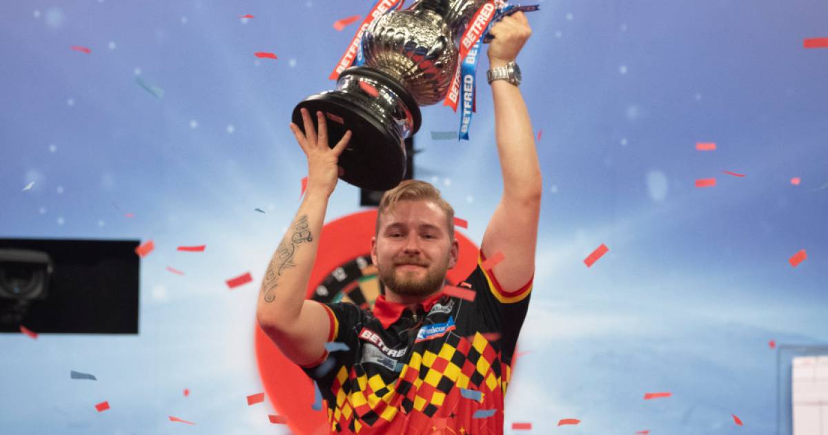 Dimitri Van den Bergh dankt zege World Matchplay Darts aan lockdown en