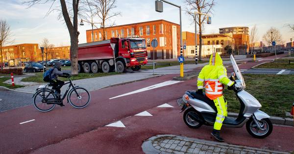 ‘Het is al zo druk en dan nog die vrachtwagens erbij’