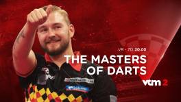 Volg 'The Masters of Darts' bij VTM 2